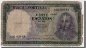 Portugal 20 Escudos Banknote, 1960-07-26 -