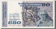 Ireland - Republic 20 Pounds Banknote, 1985-08-26 -