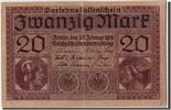 Germany 20 Mark Banknote, 1918-02-20 -