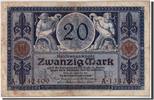 Germany 20 Mark Banknote, 1915-11-04, KM:63 -