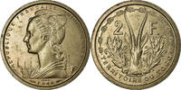 Togo 2 Francs Coin, Paris, Copper-nickel, Lecompte:21 -