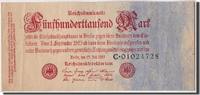 Germany 500,000 Mark Banknote, 1923-07-25, KM:92 -