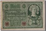 Germany 50 Mark Banknote, 1920-07-23, KM:68 -