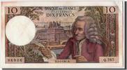France 10 Francs Banknote, 10 F 1963-1973 ''Voltaire'', 1967-01-05 -