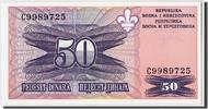 Bosnia - Herzegovina 50 Dinara Banknote, Undated (1995), KM:47 -