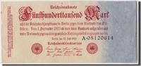 Germany 500,000 Mark Banknote, 1923-07-25, KM:92 -