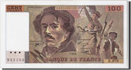 France 100 Francs Banknote, 100 F 1978-1995 ''Delacroix'' -