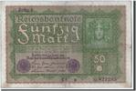 Germany 50 Mark Banknote, 1919-06-24, KM:66 -