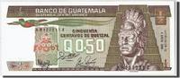 Guatemala 1/2 Quetzal Banknote, 1988-01-06, KM:65 -