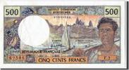 Tahiti 500 Francs Banknote, KM:25b2 -