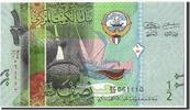 Kuwait 1/2 Dinar Banknote, Undated (2014), KM:30a -