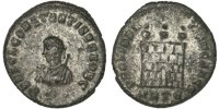Nummus Coin, Constantine II, Heraclea, Billon -