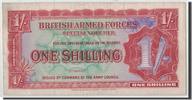 1 Shilling (1948) Großbritannien Geldschein, Undated (1948), KM:M18a, VZ VZ