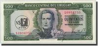 Uruguay 500 Pesos Banknote, Undated (1967), KM:48a -