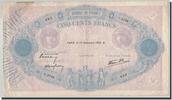 France 500 Francs Banknote, 500 F 1888-1940 ''Bleu et Rose'' -