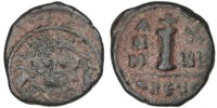 Decanummium Coin, Maurice Tiberius, Antioch, Copper, Sear:537 -