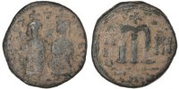 Follis Coin, Phocas, Antioch, Copper, Sear:671 -