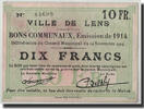 France 10 Francs Banknote, Pirot:62-793, Lens -