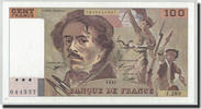 France 100 Francs 100 Francs Delacroix, Fayette:69ter.2c, KM:154h -