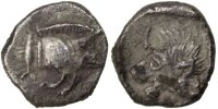 Hemiobol Coin, Mysia, Kyzikos, Kyzikos, Silver -