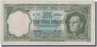 Turkey 100 Lira Banknote, 1964.10.01, KM:177a -