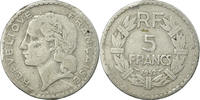 France 5 Francs Coin, Lavrillier, Paris, Aluminum, KM:888b.1 -