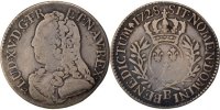 France 24 Sols, 1/5 ECU Coin, Louis XV, 1/5 Écu aux branches d'olivier -