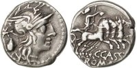 Denarius Cassia, Rome, Silver, Babelon:1 -