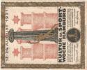 Germany 1 Mark Banknote, Hamburg, personnage, 1921-08-12 -