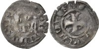 France Denier Parisis Coin, Billon, Duplessy:277 -