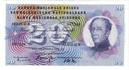 Switzerland 20 Franken Banknote, 1964-04-02, KM:46k -