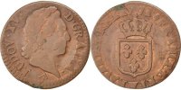 France 1/2 Sol Coin, Louis XV, Demi sol à la vieille tête, Lille -