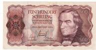 Austria 500 Schilling Banknote, 1965-07-01, KM:139a -