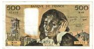 France 500 Francs Pascal, M.68, Fayette:71.16, KM:156d -