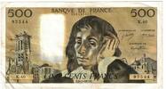 France 500 Francs Pascal, K.40, Fayette:71.10, KM:156b -