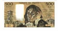 France 500 Francs Pascal, K.40, Fayette:71.10, KM:156b -