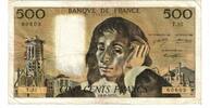 France 500 Francs Pascal, T.32, Fayette:71.9, KM:156b -