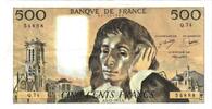 France 500 Francs Pascal, Q.74, Fayette:71.17, KM:156d -