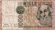 Italy 1000 Lire Banknote, 1982-01-06, KM:109b -