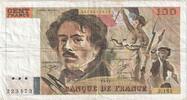 France 100 Francs Delacroix, J.181, Fayette:69Bis.3.b.1 -