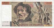 France 100 Francs Delacroix, V.183, Fayette:69bis.3b2 -