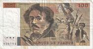 France 100 Francs Delacroix, C.191, Fayette:69bis.04a -