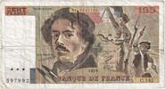 France 100 Francs Delacroix, C.145, Fayette:69.13C, KM:154d -