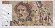 France 100 Francs Delacroix, W.67, Fayette:69.7, KM:154b -