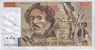 France 100 Francs Delacroix, W.67, Fayette:69.7, KM:154b -