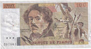 France 100 Francs Delacroix, F.70, Fayette:69.08a, KM:154b -