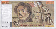 France 100 Francs Delacroix, R.94, Fayette:69.9, KM:154b -