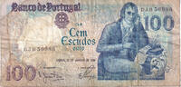 Portugal 100 Escudos Banknote, 1984-01-31, KM:178c -