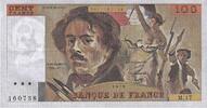 France 100 Francs Delacroix, M.17, Fayette:69.02C, KM:154a -
