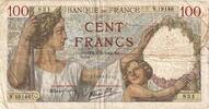 France 100 Francs Sully, N.19146, Fayette:26.46, KM:94 -